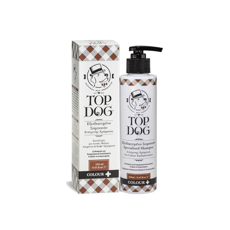 Top Dog Σαμπουάν Σκύλου για Ενίσχυση Χρώματος και Εκζέματα 250ml