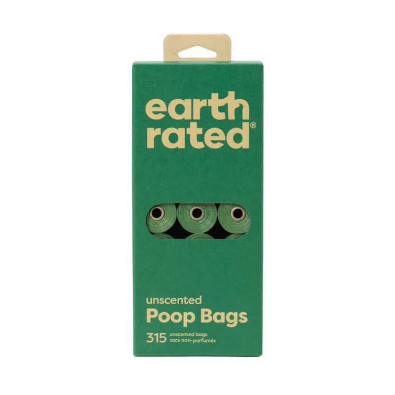 Earth Rated Eco Friendly Σακούλες Υγιεινής Χωρίς Άρωμα 315τμχ 21x15
