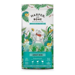 Harper & Bone Adult Mini Flavours Ξηρά Τροφή για Ενήλικες Σκύλους με Πάπια-Κοτόπουλο-Γαλοπούλα 2kg