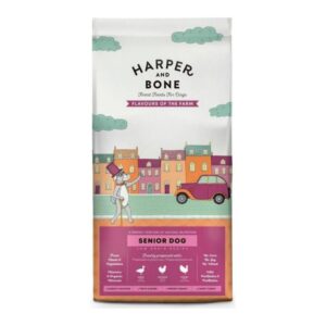Ξηρά Τροφή Σκύλου Harper & Bone Senior / Light Flavours Farm 2kg.