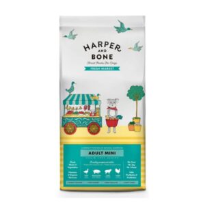 Harper & Bone Adult Mini Fresh Market Ξηρά Τροφή για Ενήλικους Σκύλους Μικρόσωμων Φυλών με Πάπια-Ιβηρικό Χοιρινό-Αρνί Γαλοπούλα 2kg