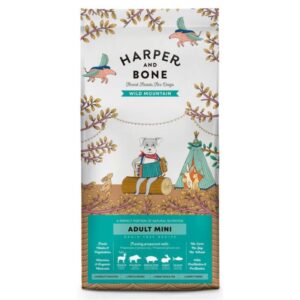 Harper & Bone Adult Mini Wild Mountain Ξηρά Τροφή για Ενήλικους Σκύλους Μικρόσωμων Φυλών με Ελάφι-Αγριογούρουνο-Χοιρινό-Κουνέλι-Σολομό 2kg