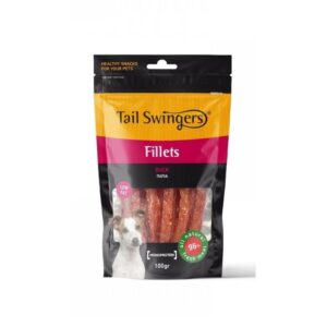 Pet Interest Tailswingers Fillets Slices Λιχουδιές Σκύλου με Πάπια 100gr