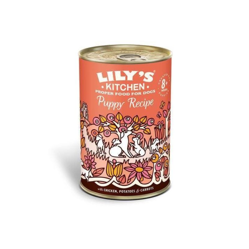 Lily's Kitchen Chicken Puppy Υγρή Τροφή για Κουτάβια με Κοτόπουλο 400gr