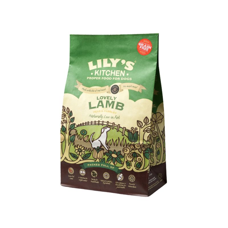 Lily's Kitchen Ξηρά Τροφή για Κουτάβια με Αρνί-Αρακα 1kg