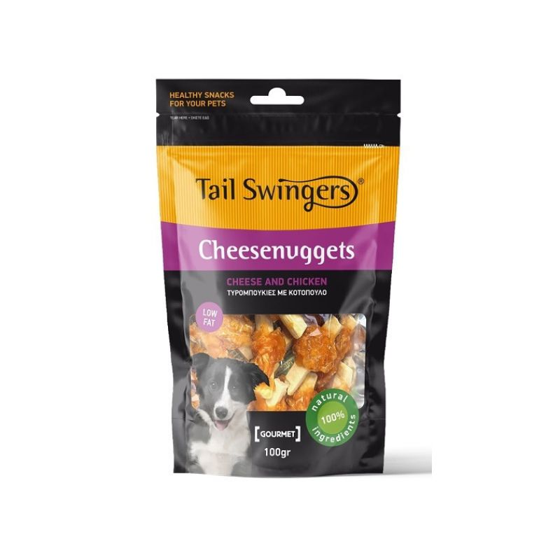 Pet Interest Tailswingers Cheesenuggets Λιχουδιές Σκύλου με Κοτόπουλο 100gr