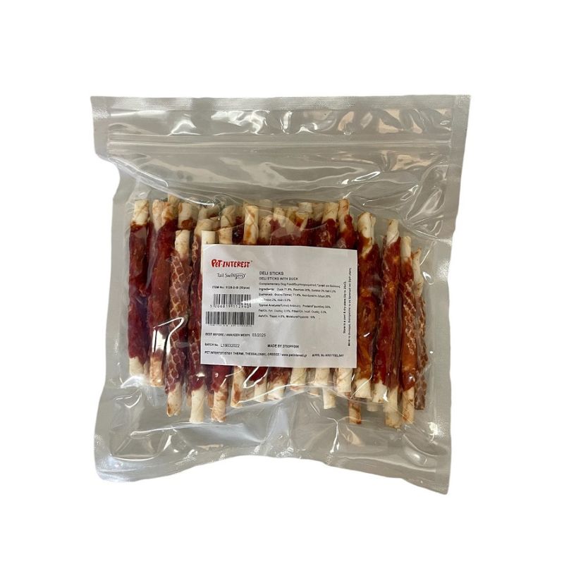 Pet Interest Tailswingers Deli Sticks Bones Λιχουδιές Σκύλου με Πάπια 50τμχ