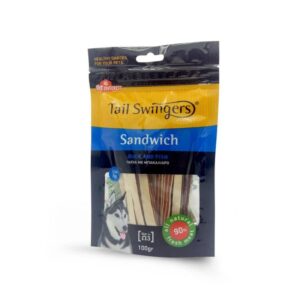 Pet Interest Tailswingers Sandwich Λιχουδιές Σκύλου με Κοτόπουλο-Μπακαλιάρο 100gr