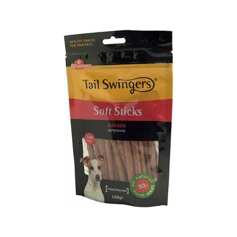 Pet Interest Tailswingers Sticks Λιχουδιές Σκύλου με Κοτόπουλο 100gr